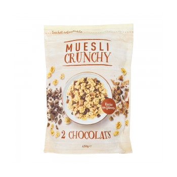 Muesli aux deux chocolats