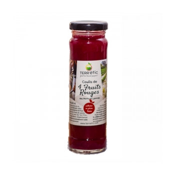 Coulis fruits rouges