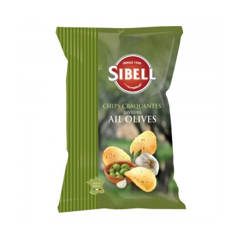 Chips craquantes ail/olive