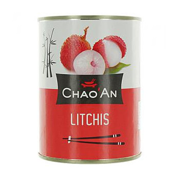 Litchis au sirop